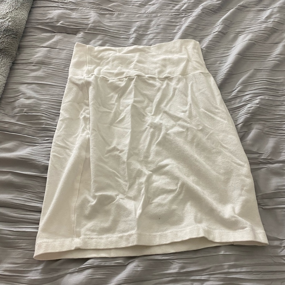 White Mini Skirt